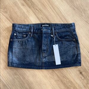 EB Denim Blue Mini Skirt